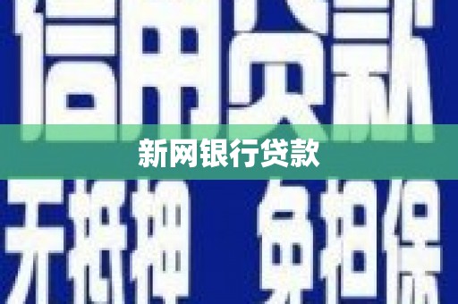 金湾新网银行贷款