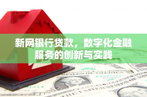金湾新网银行贷款，数字化金融服务的创新与实践