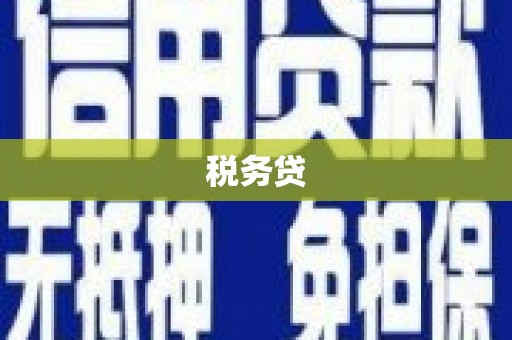 金湾税务贷