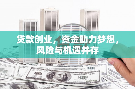 金湾贷款创业，资金助力梦想，风险与机遇并存