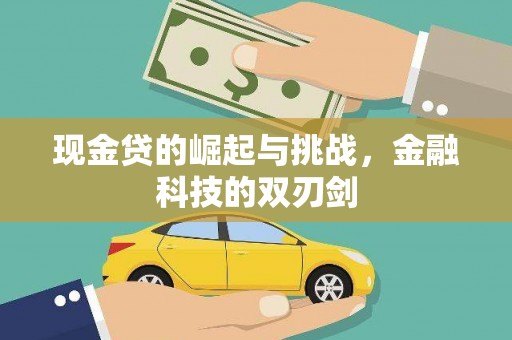 金湾现金贷的崛起与挑战，金融科技的双刃剑