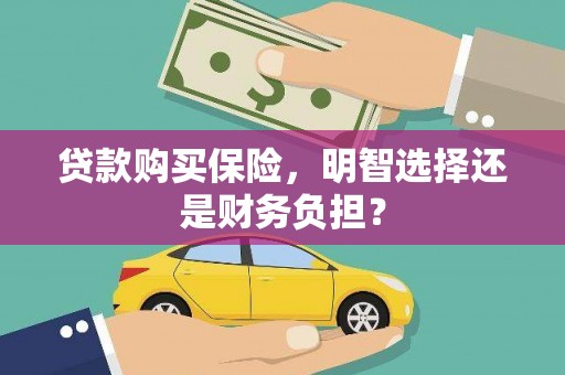 金湾贷款购买保险，明智选择还是财务负担？