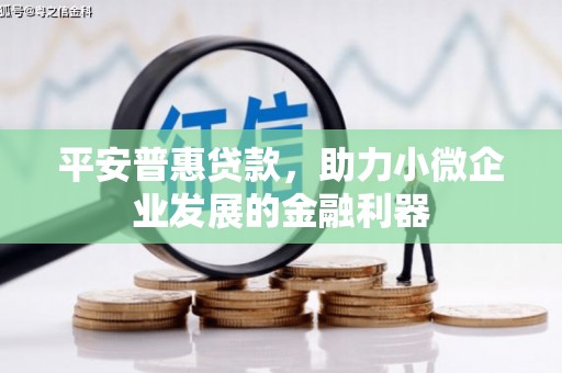 金湾平安普惠贷款，助力小微企业发展的金融利器