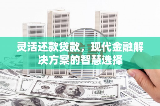 金湾灵活还款贷款，现代金融解决方案的智慧选择
