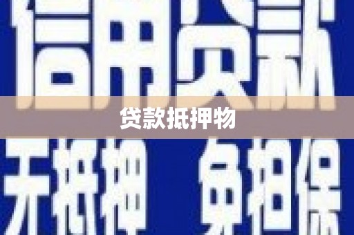 金湾贷款抵押物