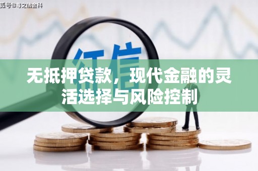 金湾无抵押贷款，现代金融的灵活选择与风险控制