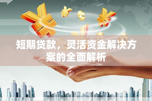金湾短期贷款，灵活资金解决方案的全面解析
