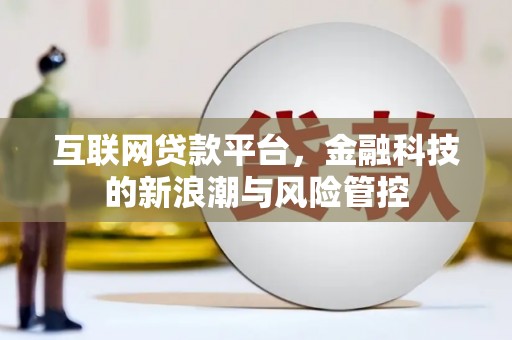 金湾互联网贷款平台，金融科技的新浪潮与风险管控