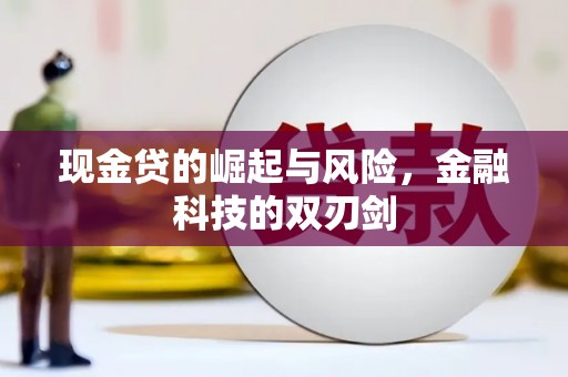 金湾现金贷的崛起与风险，金融科技的双刃剑