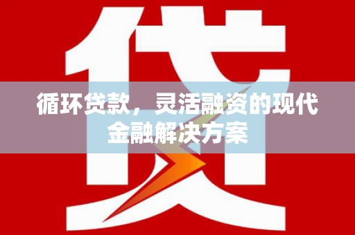 金湾循环贷款，灵活融资的现代金融解决方案