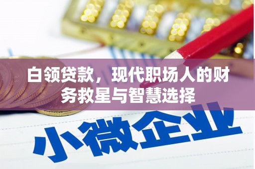 金湾白领贷款，现代职场人的财务救星与智慧选择