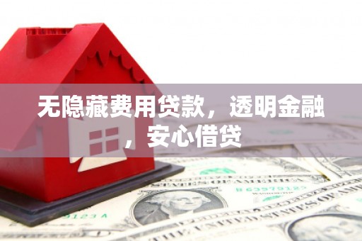 金湾无隐藏费用贷款，透明金融，安心借贷
