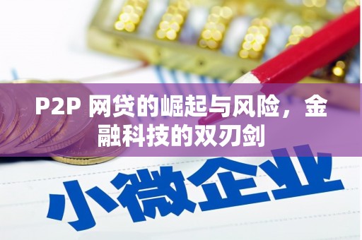 金湾P2P 网贷的崛起与风险，金融科技的双刃剑