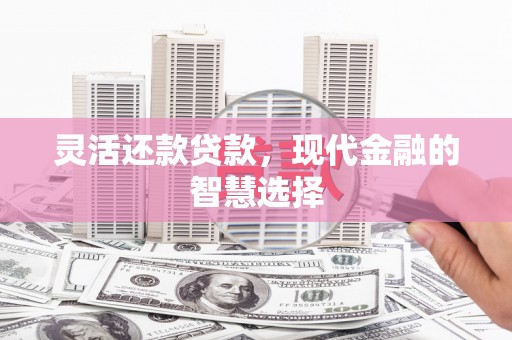 金湾灵活还款贷款，现代金融的智慧选择