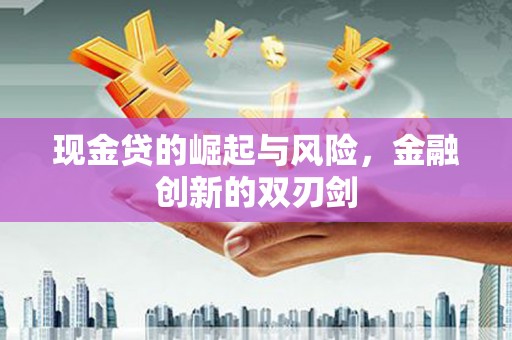 金湾现金贷的崛起与风险，金融创新的双刃剑