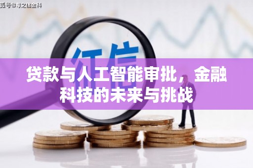 金湾贷款与人工智能审批，金融科技的未来与挑战