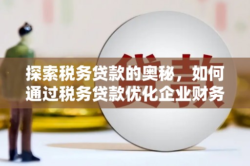 金湾探索税务贷款的奥秘，如何通过税务贷款优化企业财务