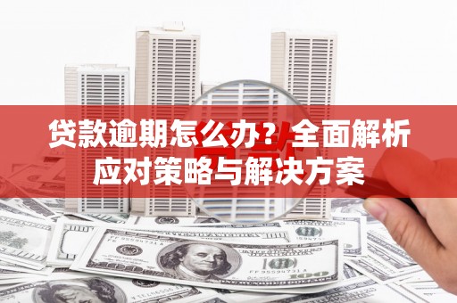 金湾贷款逾期怎么办？全面解析应对策略与解决方案