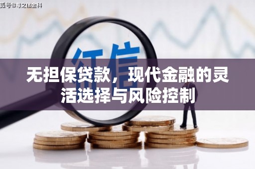 金湾无担保贷款，现代金融的灵活选择与风险控制