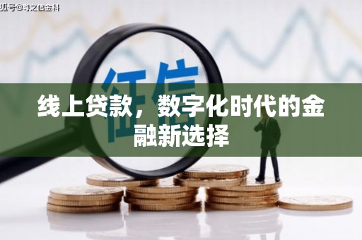 金湾线上贷款，数字化时代的金融新选择