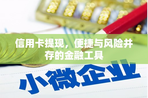 金湾信用卡提现，便捷与风险并存的金融工具