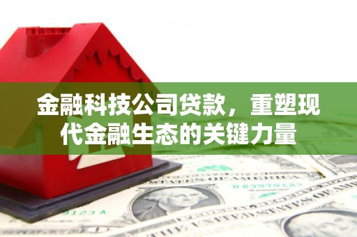 金湾金融科技公司贷款，重塑现代金融生态的关键力量