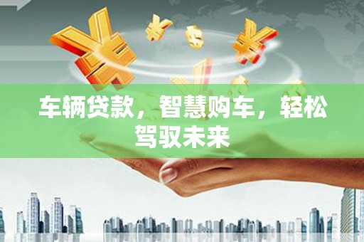 金湾车辆贷款，智慧购车，轻松驾驭未来