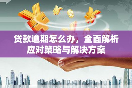 金湾贷款逾期怎么办，全面解析应对策略与解决方案