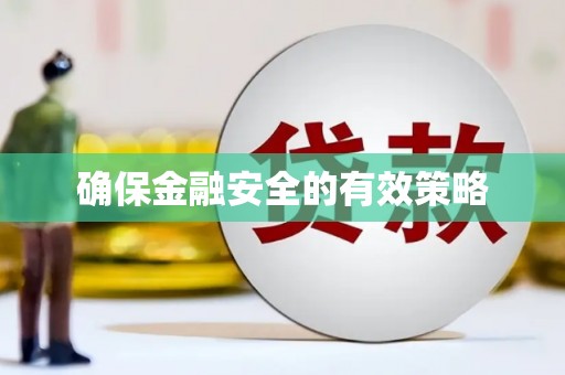 金湾确保金融安全的有效策略