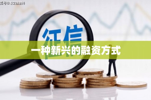 金湾一种新兴的融资方式